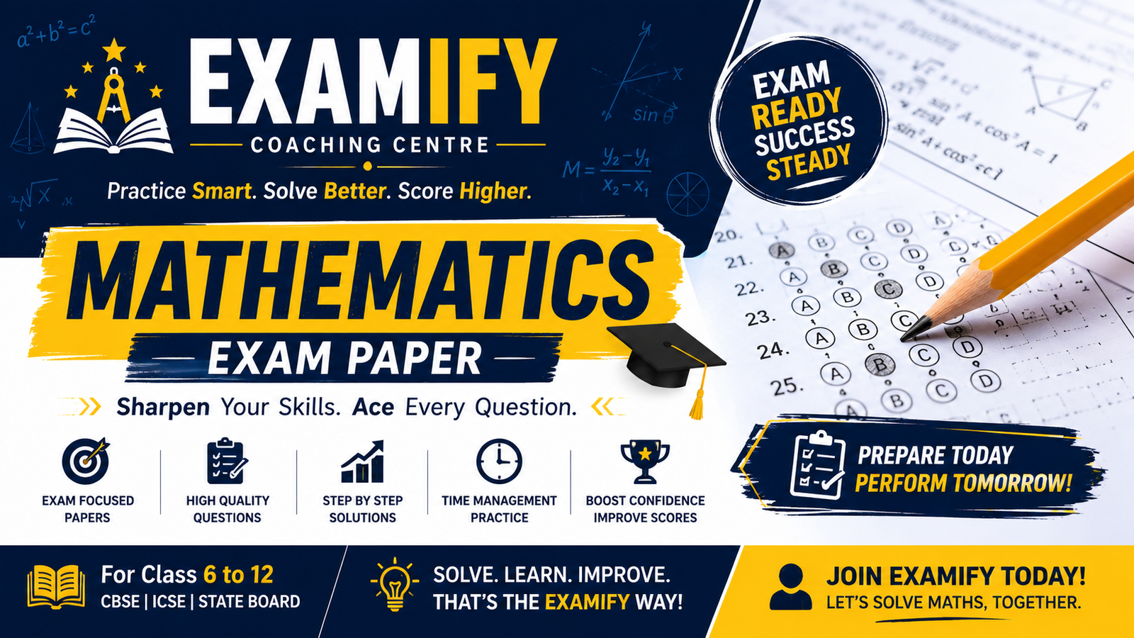 Mathematics - Practice Test 1